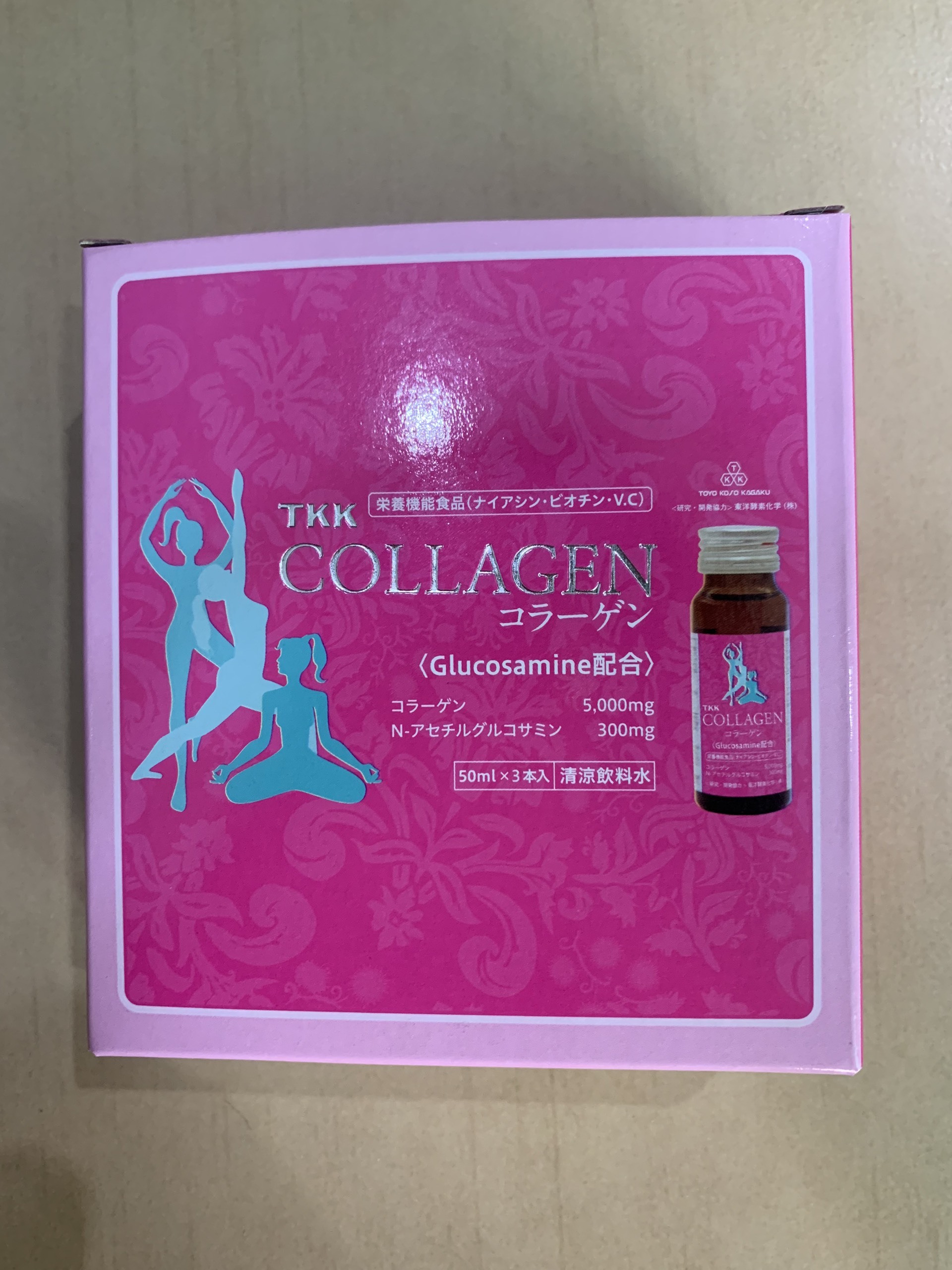 KM_3 chai lẻ Collagen TKK Glucosamine - Nhật Bản