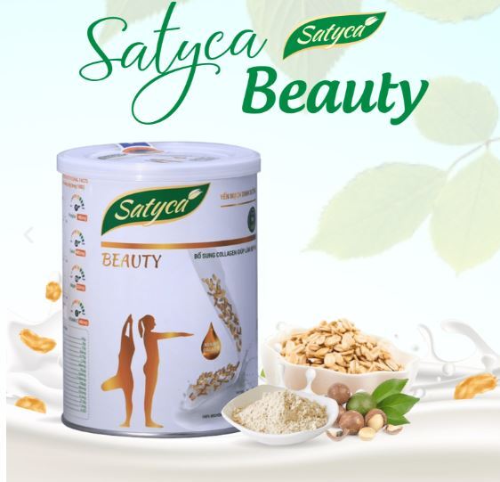 Bữa ăn lành mạnh Satyca Beauty –  Dành cho phụ nữ cần bổ sung dưỡng chất, vị thanh mát, thơm ngon dễ sử dụng (Hộp 410g)-duoc-ban-tai-LifeStyle and Household Appliances