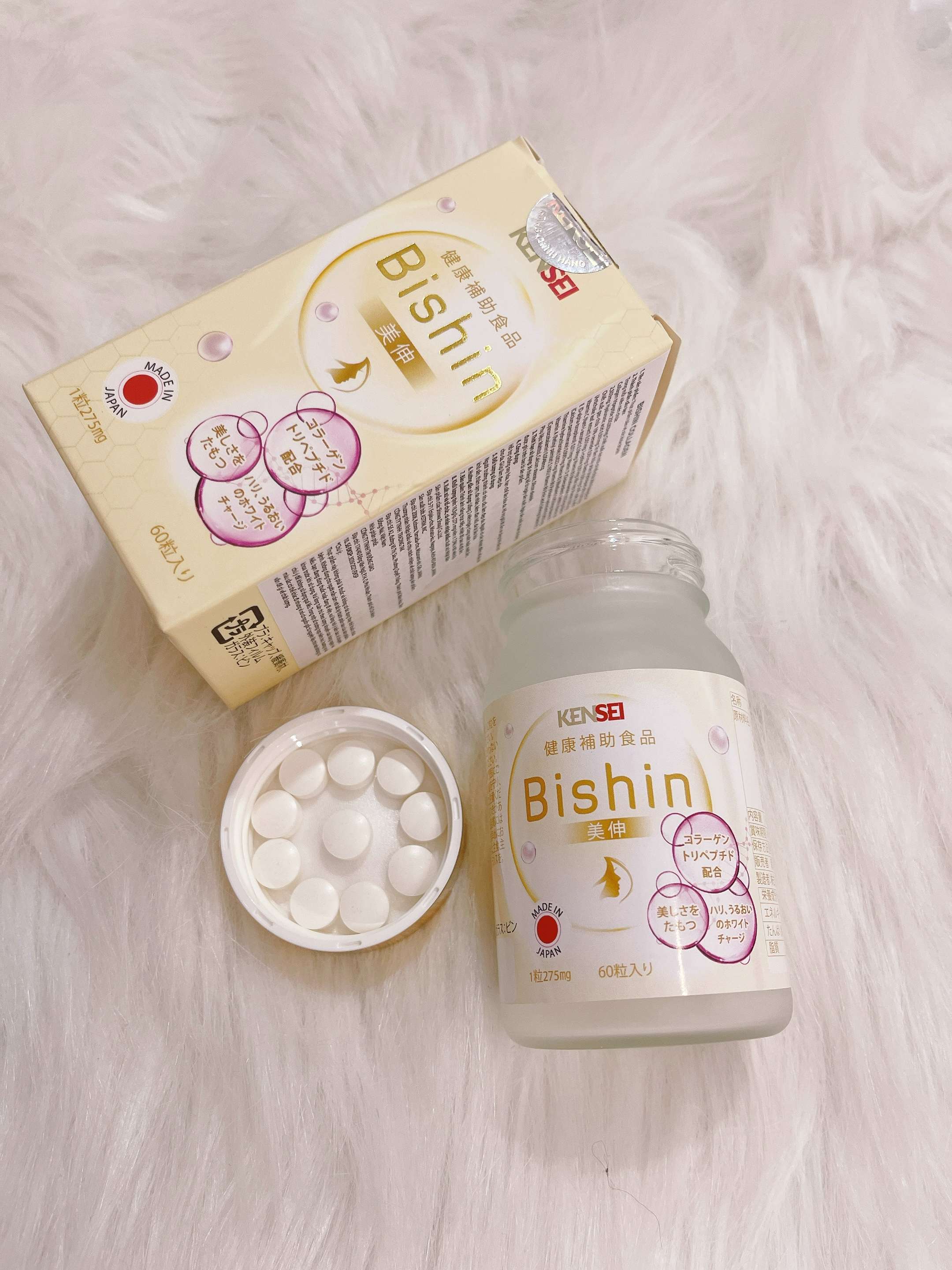 Viên uống Bishin Tripeptide Collagen Nhật Bản-duoc-ban-tai-Droppiimart