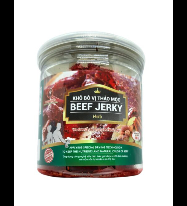 Beef Jerky Khô bò vị Thảo mộc-duoc-ban-tai-Droppiimart