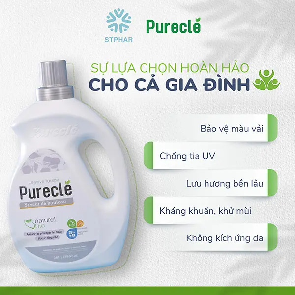 Nước giặt xả Pureclé-duoc-ban-tai-Droppiimart