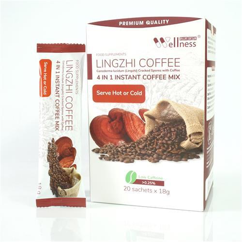 Cà phê sức khỏe Lingzhi Coffee - cà phê linh chi