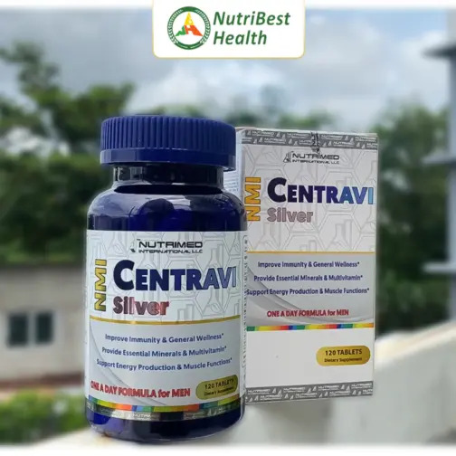NMI CENTRAVI Silver (120 viên) vitamin cho nam giới