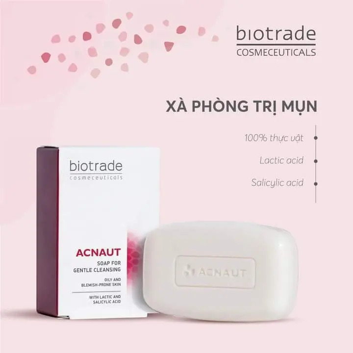 Xà phòng hỗ trợ giảm mụn BIOTRADE ACNAUT SOAP-duoc-ban-tai-Siêu thị online Nhi Bống